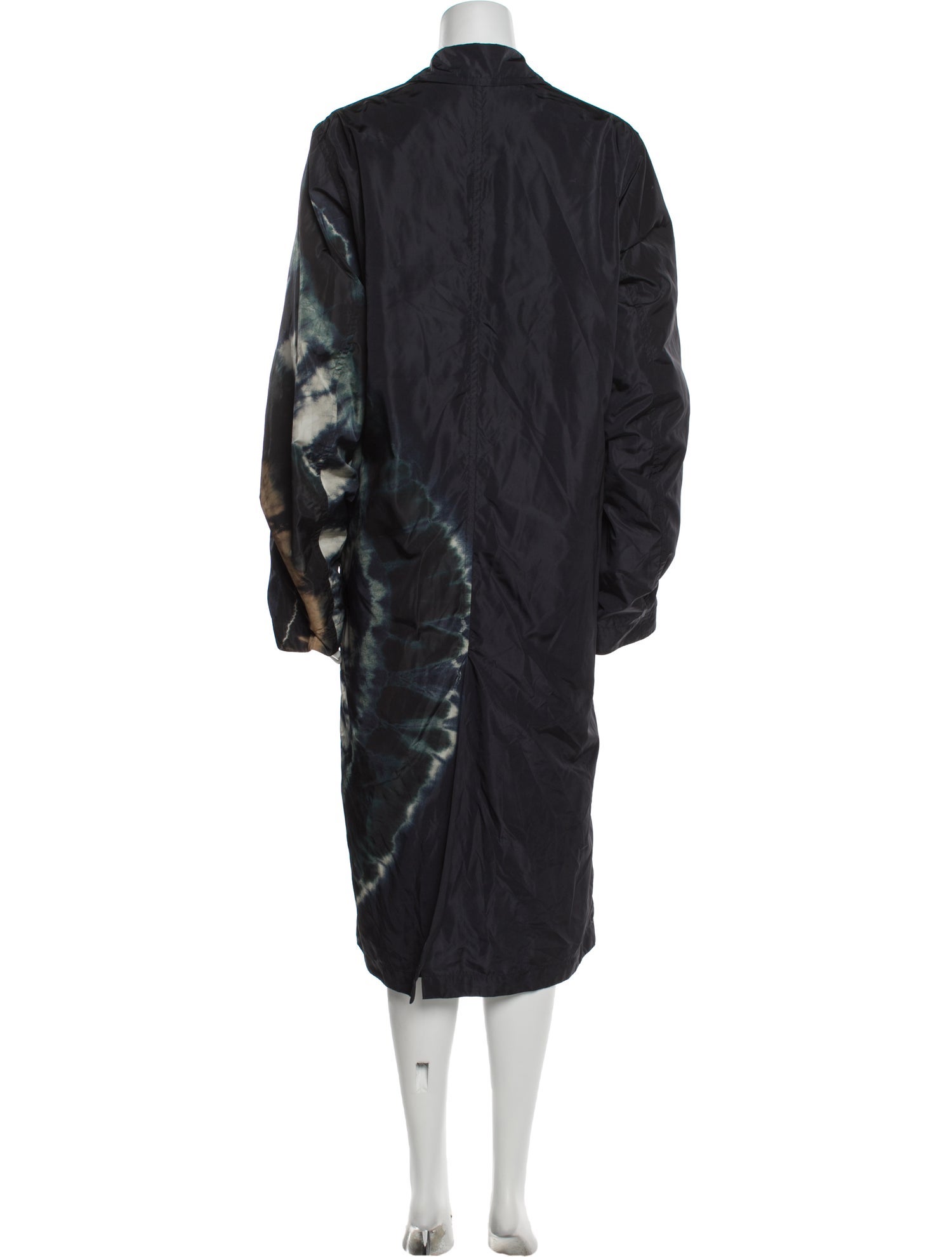 Dries Van Noten Tie-Dye Print Coat